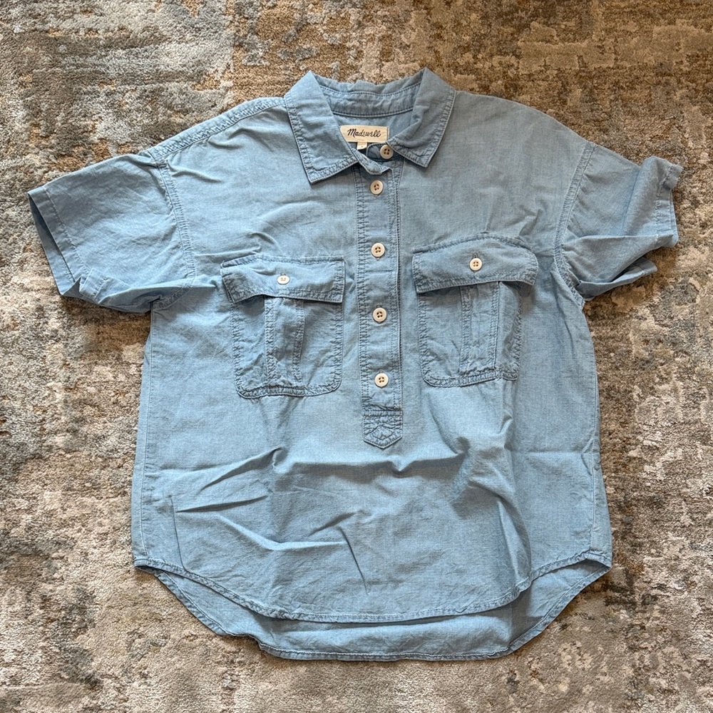 Madewell Light Blue Chambray Shirt